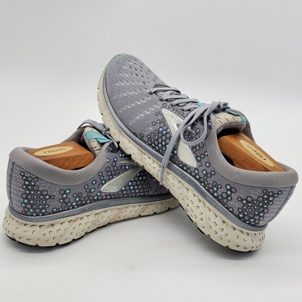 Brooks Glycerin 17 Sneakers Shoes Gray Sz 9.5 Womens